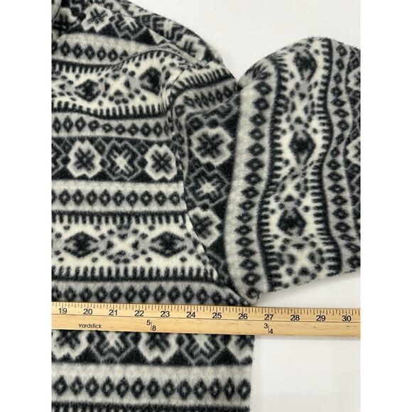 Haband Unisex Jacket Size XL Aztec Fleece Zip Up Vintage - Picture 9 of 12